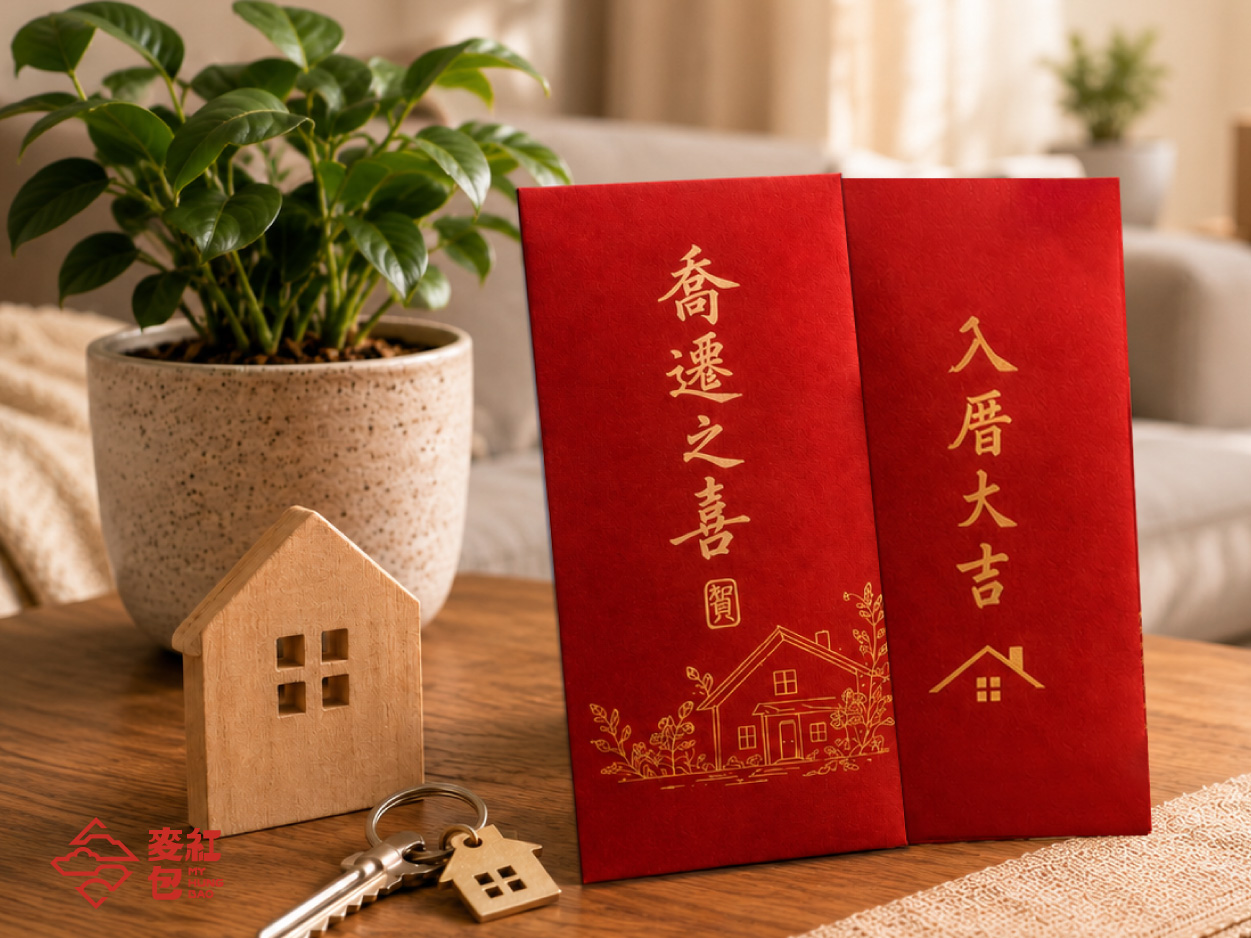 入厝紅包怎麼寫？金額、賀詞與紅包袋選擇整理