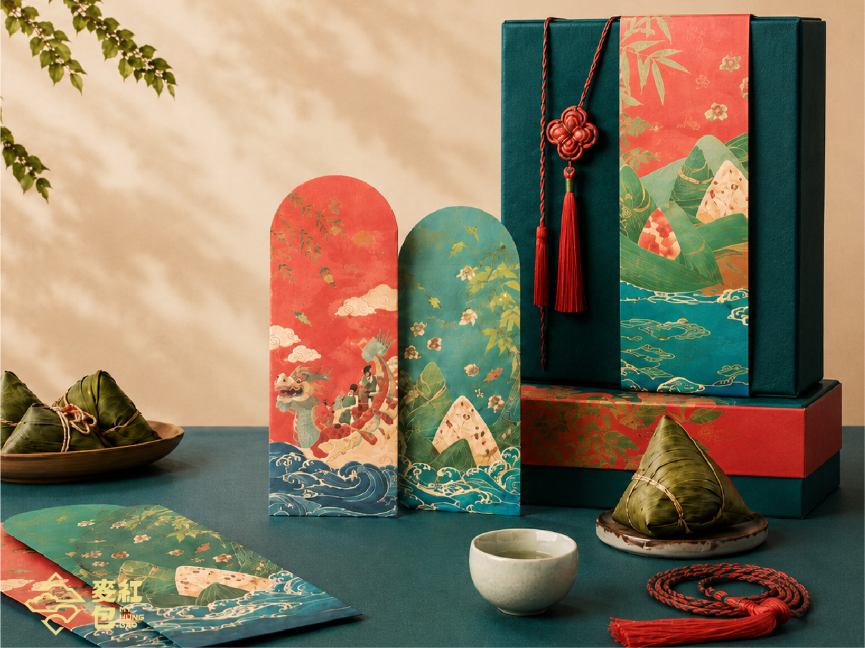 端午節不只送粽子：用紅包袋傳遞祝福的節慶送禮新提案