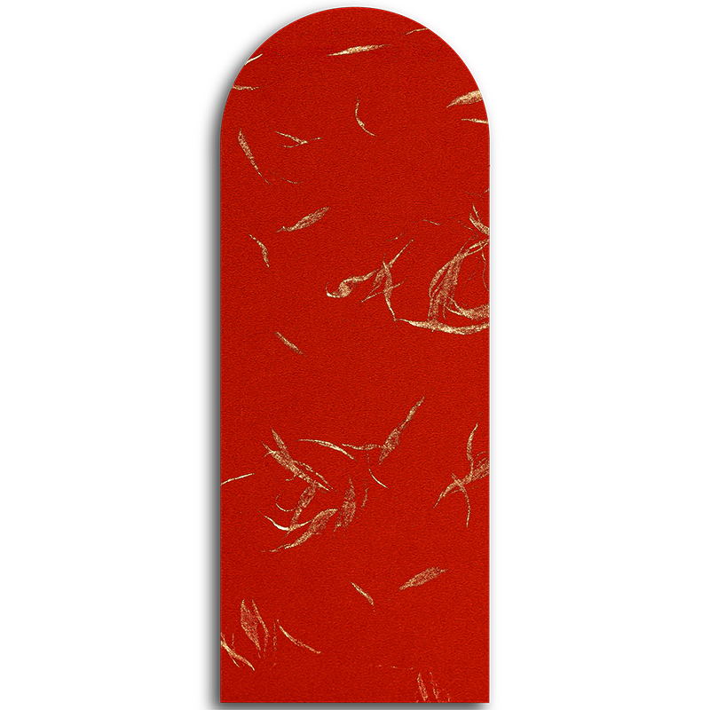 【中式】100g棉絲絨紅