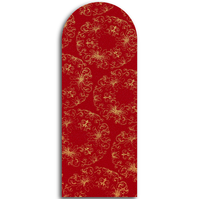 【中式】100g紅繡球紋