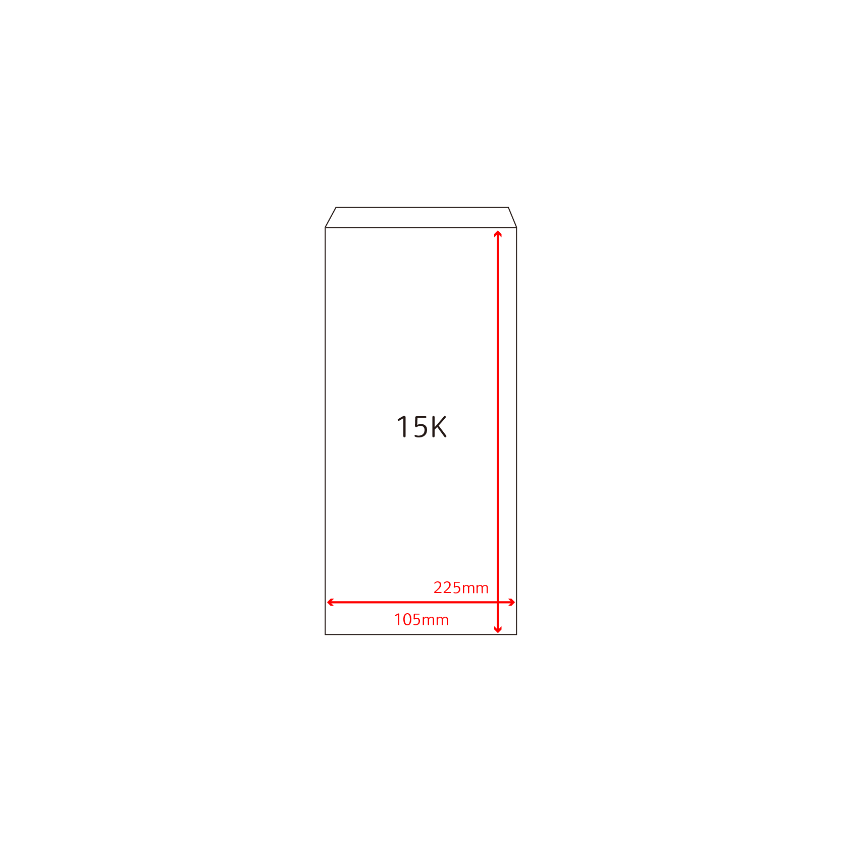 【中式公文封】84.4g赤牛皮-15K-尺寸