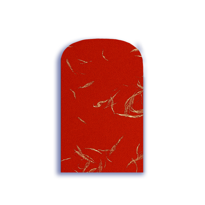 【歐式小紅包袋】100g棉絲絨紅